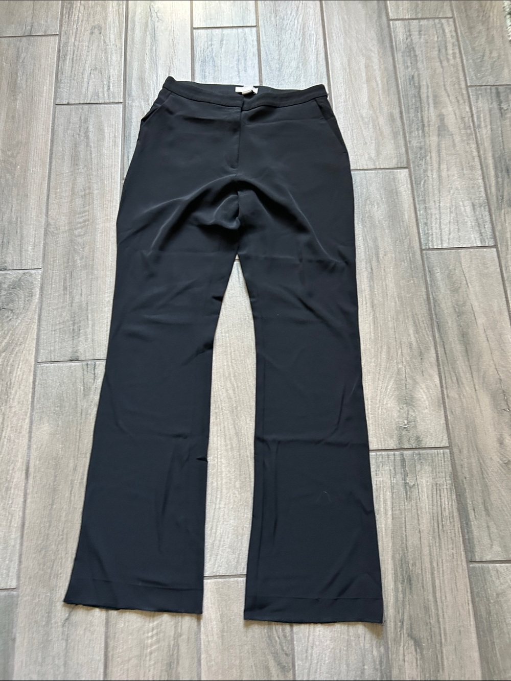 H&M Black Stretch Flare Pants